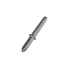 Terminal pin - round wire with collar