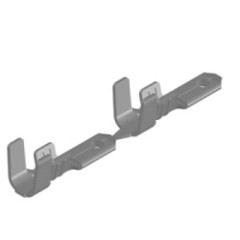 Flat terminal and receptacles - nominal size 2.8mm (5)