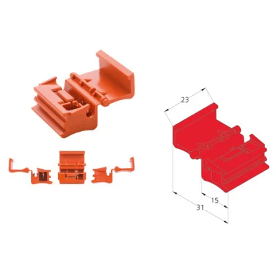 IDC - Insulated cutting clamp contacts - with socket connection