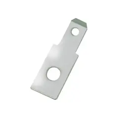 Flat tab 2.8 - screw-weldable - single flat
