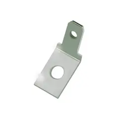 Flat tab 2.8 - screw-weldable - single angled
