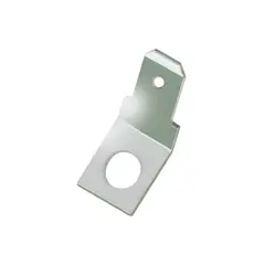 Flat tab 4.8 - screw-weldable - single angled