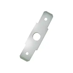 Flat tab 6.3 - screw-weldable - double flat
