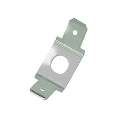 Flat tab 6.3 - screw-weldable - double angled
