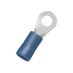 Pressed cable terminal insulated PVC - Ring - DIN 46237