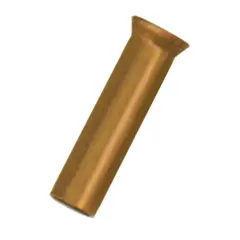 End-sleeve copper - uninsulated 0.1-0.3mm²