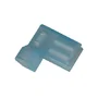 Flat receptacles fully insulated PA - 4.8 - without supporting sleeve - 90° angled