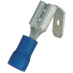Steckverteiler teilisoliert PVC - 6.3 - ohne Stützhülse