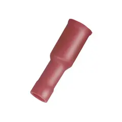 Round plug-in sleeve fully insulated PVC - with support sleeve