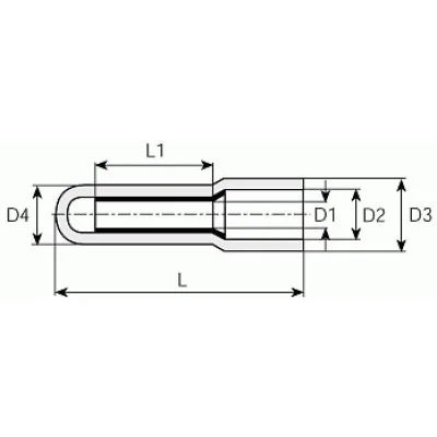 End connector PA - insulated