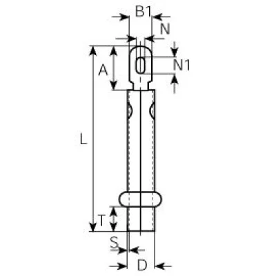Bundhülsen - Lötanschluss Rohr nahtlos D1.2 - 4.8mm