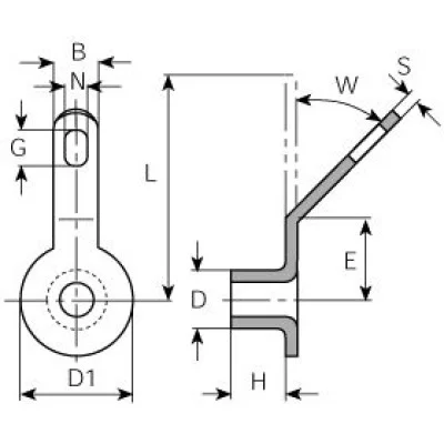 Rivet solder terminal - 1F 30-75°